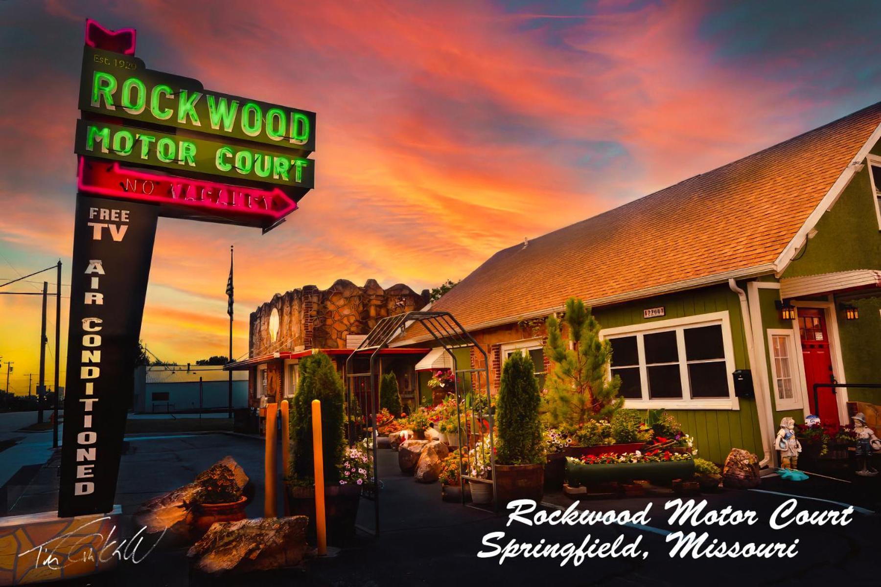Rockwood Motor Court Motel Springfield Luaran gambar